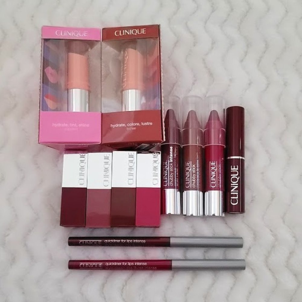 NEW 12pc Clinique Lip Haul